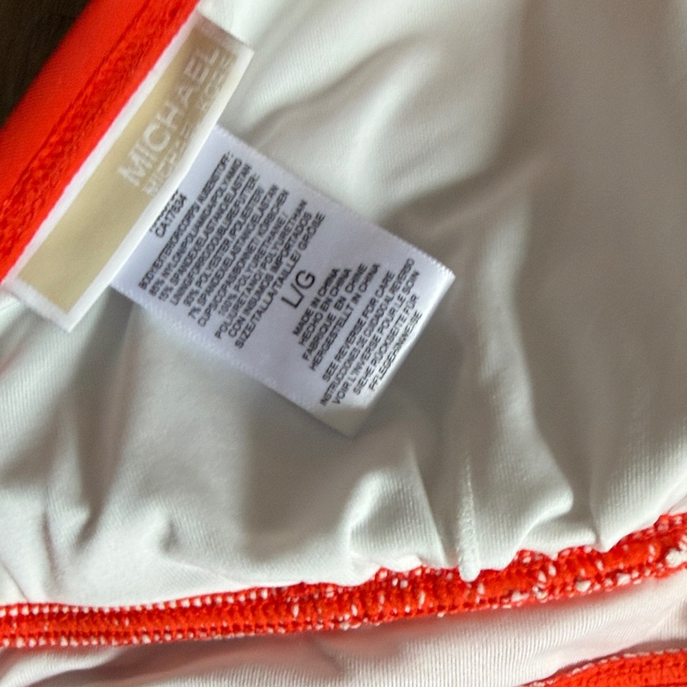 Michael Kors Large Vibrant Orange Bikini, never worn - Picture 4 of 5